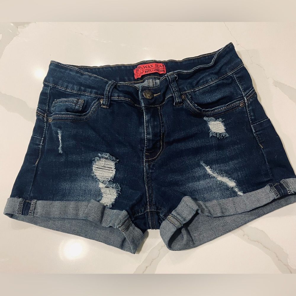 Jeans booty shorts size small
